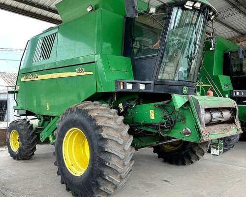 John Deere 1550, con Plataforma 325
