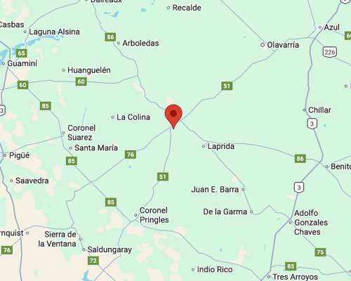 Campo Ganadero Venta Gral Lamadrid 822 Ha