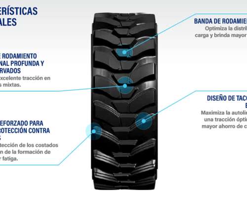 Cubierta Agricola 12-16.5 GRI XPT SS R4 14t TL