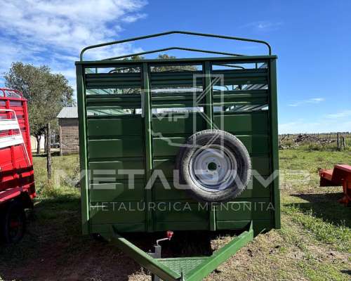 Carro Vaquero - Jaula para Hacienda. Metalúrgica Metalpamp