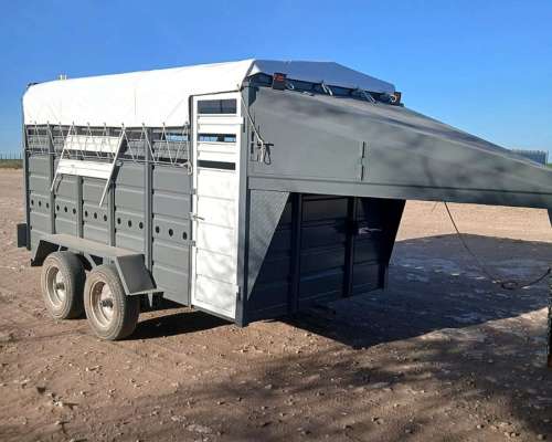 Acoplado 2X4 con Puerta Escape