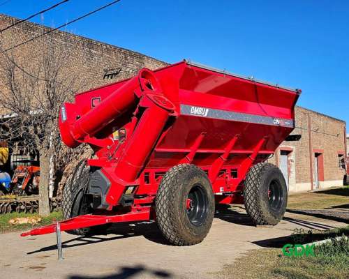 Tolva Autodescargable CRV 26 con Goma y Balanza. Ombu
