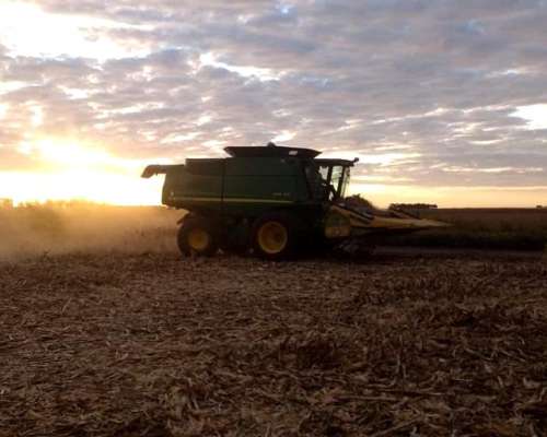 John Deere 9670 STS 635fd Piloto y Mapeo