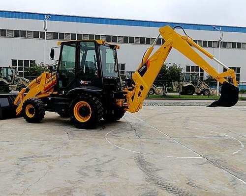Pala Cargadora y Retro Excavadora Liugong CLG 764a
