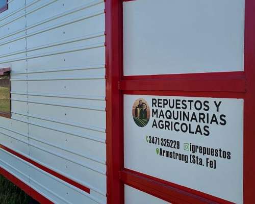 Casilla Rural 6.70 X 2.4. Duales. Aire y Cocina. Cubiertas