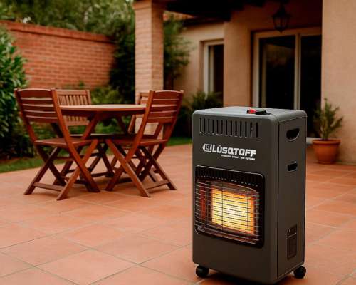 Estufa Garrafera Plegable Lusqtoff