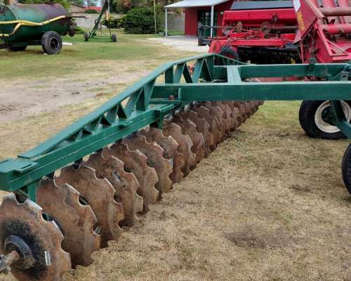 Rastra Tiro Excentrico Pesado de 40 Platos Echa Nueva