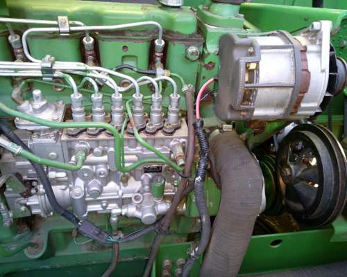 Cosechadora John Deere 1550 2008 - Plat 625 - Trabajando