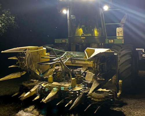 Picadora John Deere 6910 - Kemper 345 6a70 u 8a52