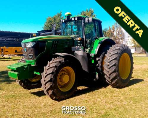 Tractor John Deere 6.175m, Piloto Automático, 2019