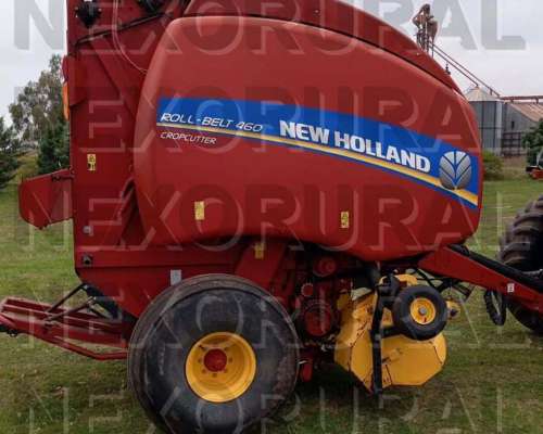 New Holland Roll-belt 460, Cropcutter. año 2018.
