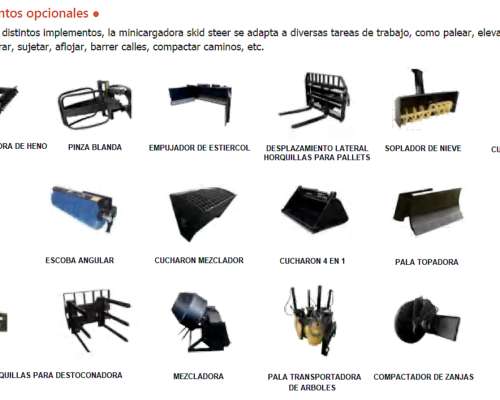 Cargadora Skid Steer con Ruedas o Orugas / Runtx - Nuevas
