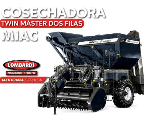Cosechadora Colombo Miac Importado de Brasil + IVA 10.5%