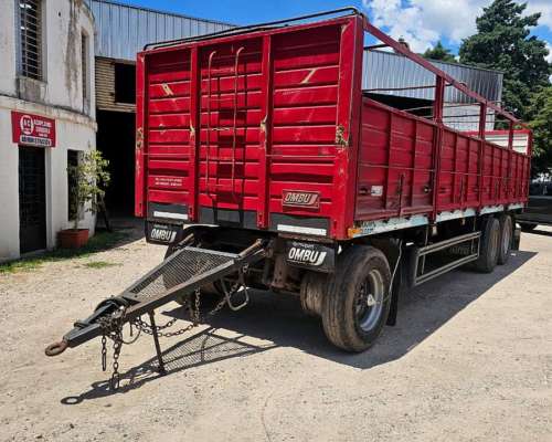 Acoplado 3 Ejes Baranda Volcable Ombu Mod. 2015