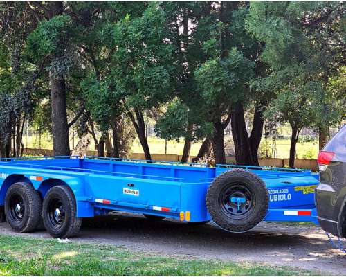 Acoplado Trailer Balancin para Llevar Motos 2000 Kg de 6 Mts