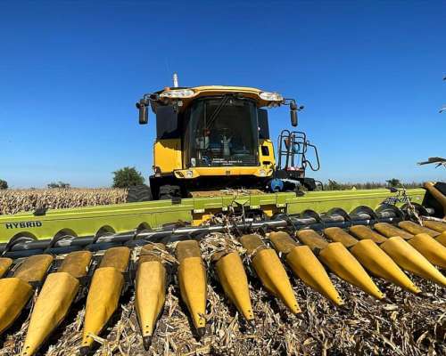 Cosechadora New Holland CR9060 Usada - Doble Tracción