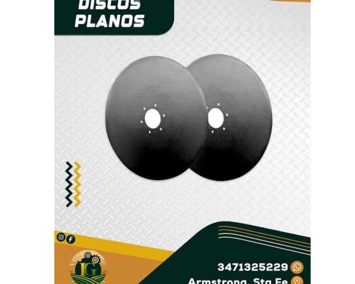 Disco Plano / Disco Plantador 15 X 3 MM.