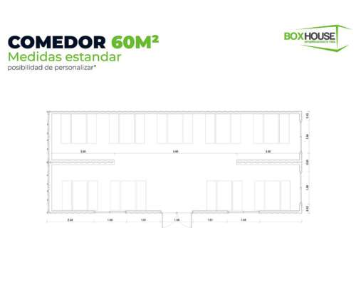 Modulo Comedor 60 M2