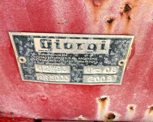 Sembradora Giorgi Precisa 8000 Neumatica 40l a 52,5cm