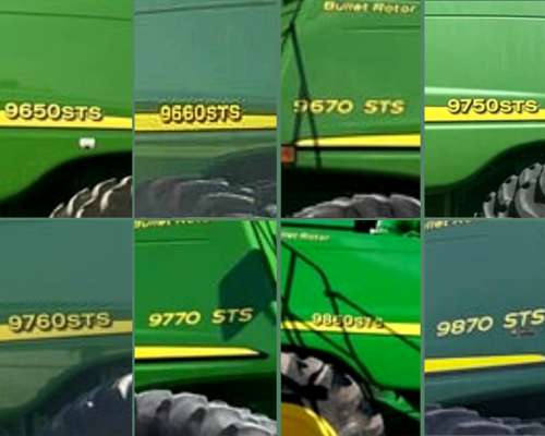 Cosechadora John Deere Importamos Mod. 9670 9770 STS