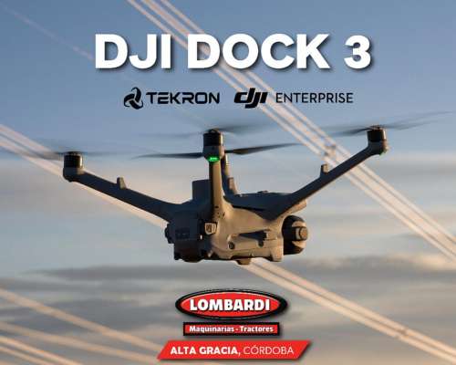Nuevo Drone Dock 3 Disponible Listo para Trabajar