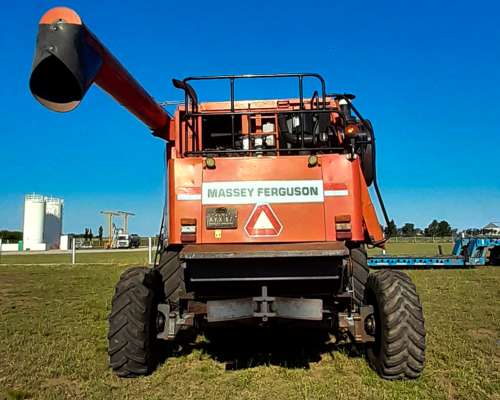 Cosechadora Massey Ferguson 9790 + Plataforma MBO