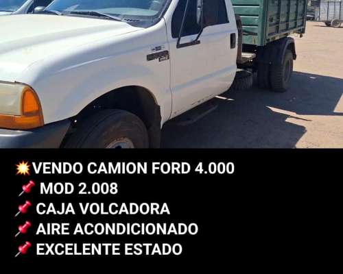 Vendo Camion Ford 4.000 MOD.2.008