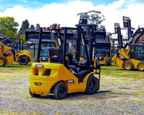 Autoelevador Eisen DF25 2500kg Torre Doble 3.7m Powershift