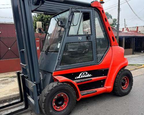 Autoelevador Linde 7 TN 4 Vias Hidraulicas