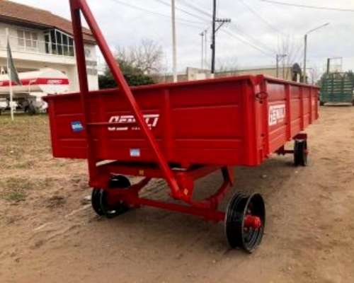 Acoplado Playo 2 Ejes Vuelta Entera Gentili G3 con Barandas