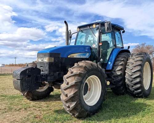 Tractor New Holland TM 165, 165 HP, año 2007, Caja Semi POW