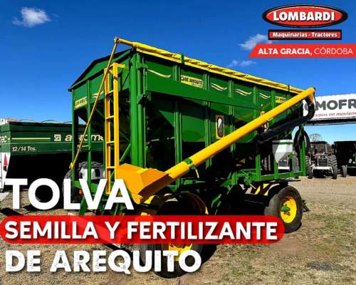 Tolva para Semilla y Fertilizante de Arequito Cheques