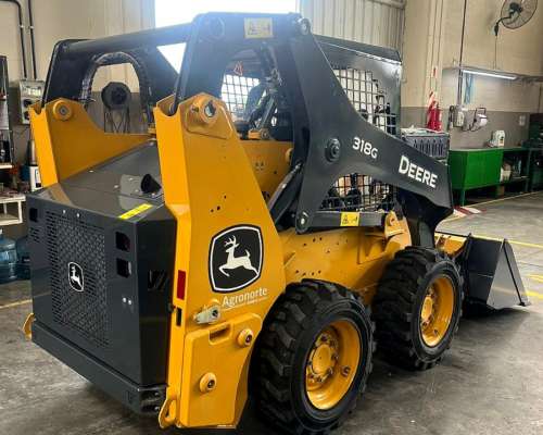 Minicargadora John Deere 318g 2024/ 0km