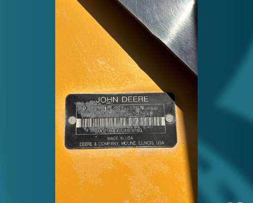 Motoniveladora John Deere 670g (id718)