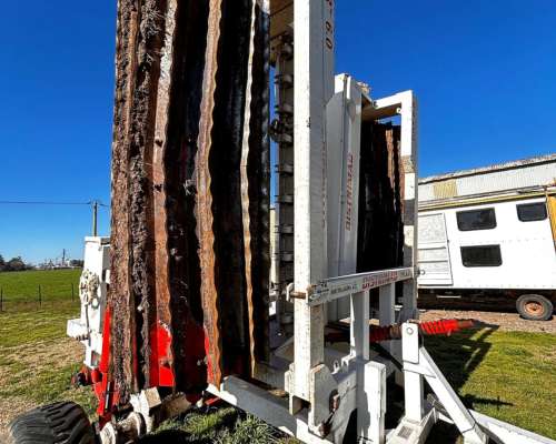Rolo Triturador de Rastrojos Distrimaq con Cajon Sembrador