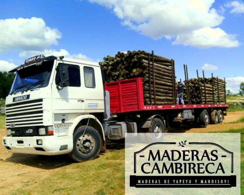 Postes Impregnados CCA para Alambrado Tejido Bollero