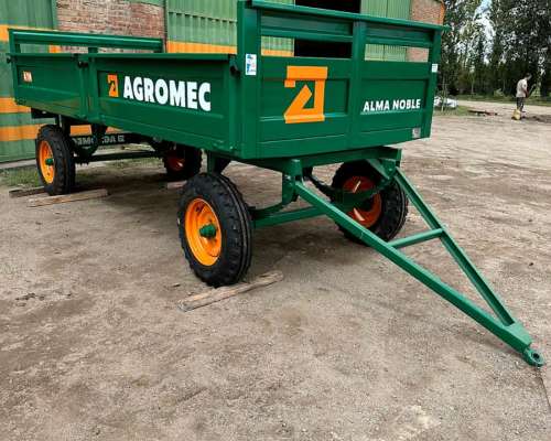 Acoplado Rural 4 Toneladas con Barandas Agromec