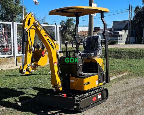 Excavadora Oruga GE10 Gema. Financiado