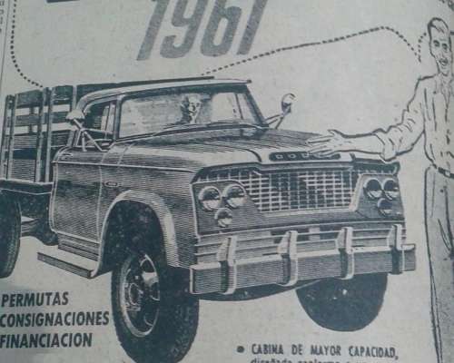 Camion Dodge 400 Motor Perkins 6 CIL