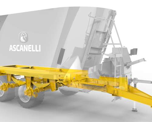 Mixer Vertical Doble Ascanelli - 24 M3