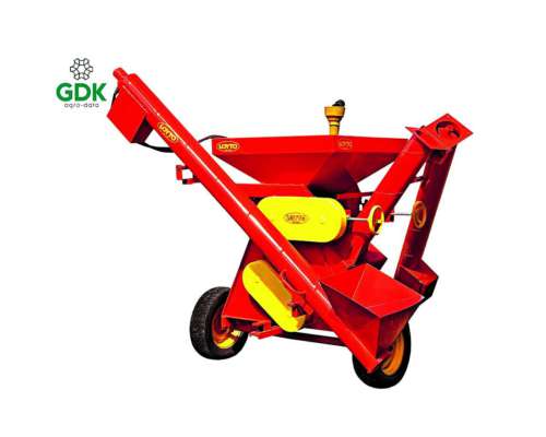 Quebradora de Granos L300 AT C/tráiler C/rodilo 8dx Loyto.