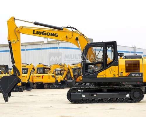 Excavadora Liugong 13tn Linea Auxiliar Martillo Promoción
