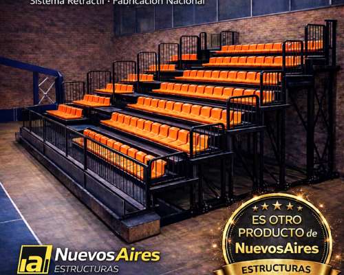Gradas Telescopicas Tribunas Tubulares Escenarios Levadizos
