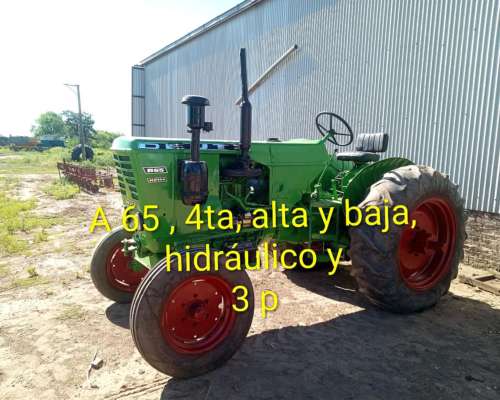 Deutz a 65, con Tres Puntos