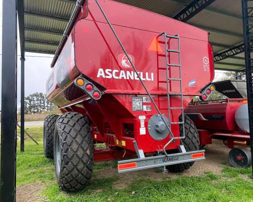 Tolva Autodescargable Ascanelli 27 TN C/ Balanza y Cubiertas