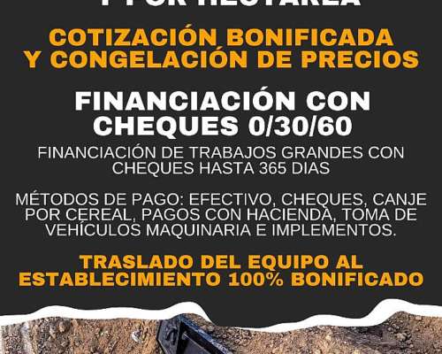 Servicios de Retropala y Desmonte