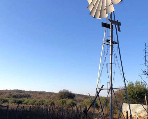 Campo Mixto de 417 Ha a 70 km de Merlo. Permuta.