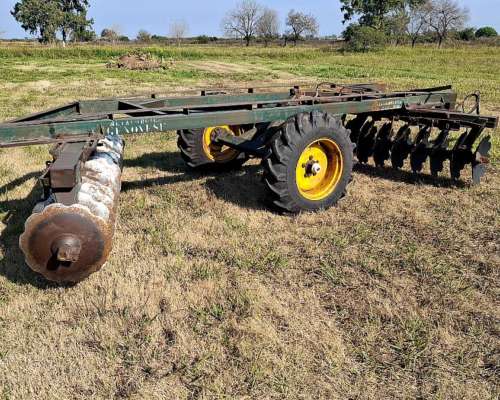 Rastra Tiro Excentrico Genovese de 28 Discos