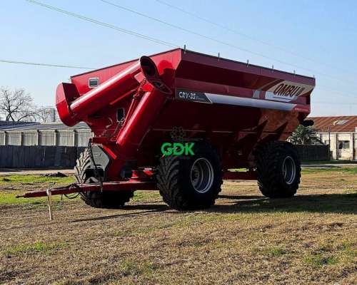Tolva Autodescargable CRV 35 C/goma y Balanza Ombu.