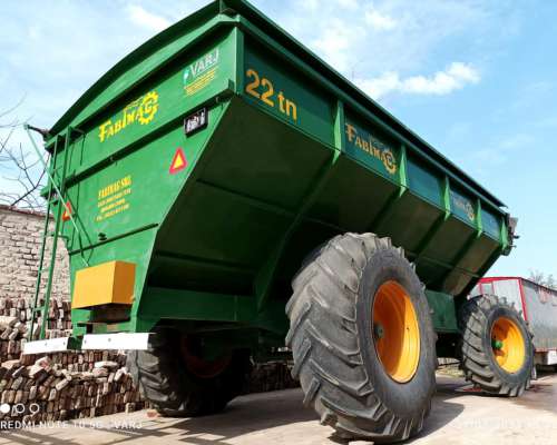 Autodescargable Fabimag de 22 Toneladas con Balanza Magris,